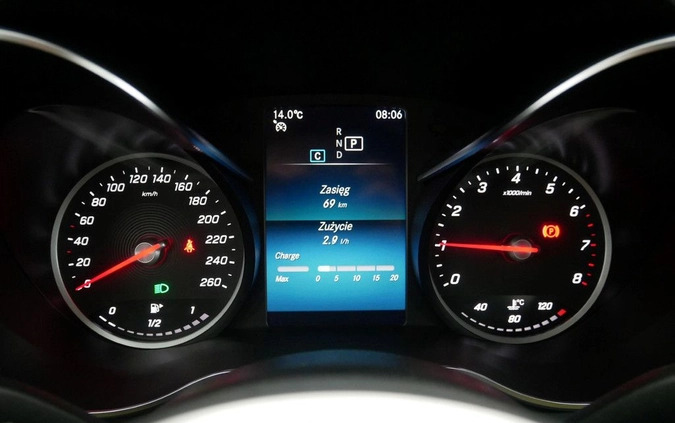 Mercedes-Benz Klasa C cena 113899 przebieg: 54206, rok produkcji 2020 z Warszawa małe 211